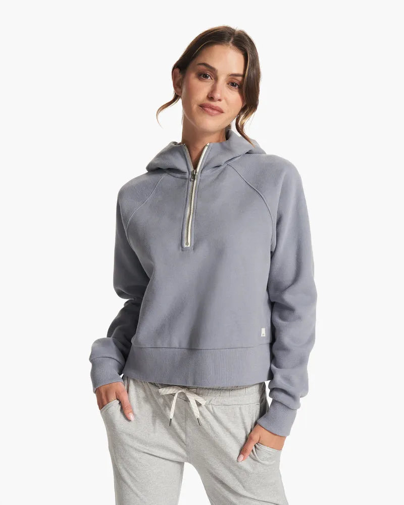 Vuori Womens Sweatshirt Restore Half Zip Hoodie Oversized Hoodies for Women