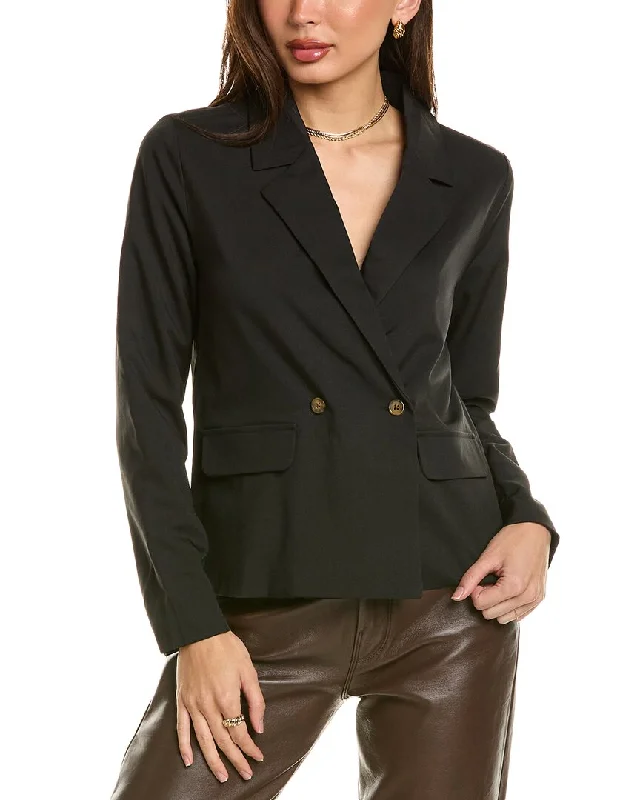 Bobeau Cropped Blazer Oversized Women’s Blazer