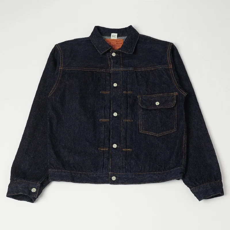 Freewheelers 506XX 'The Vanishing West' '1933' Type-I Denim Jacket - One Wash Women's best-selling jackets