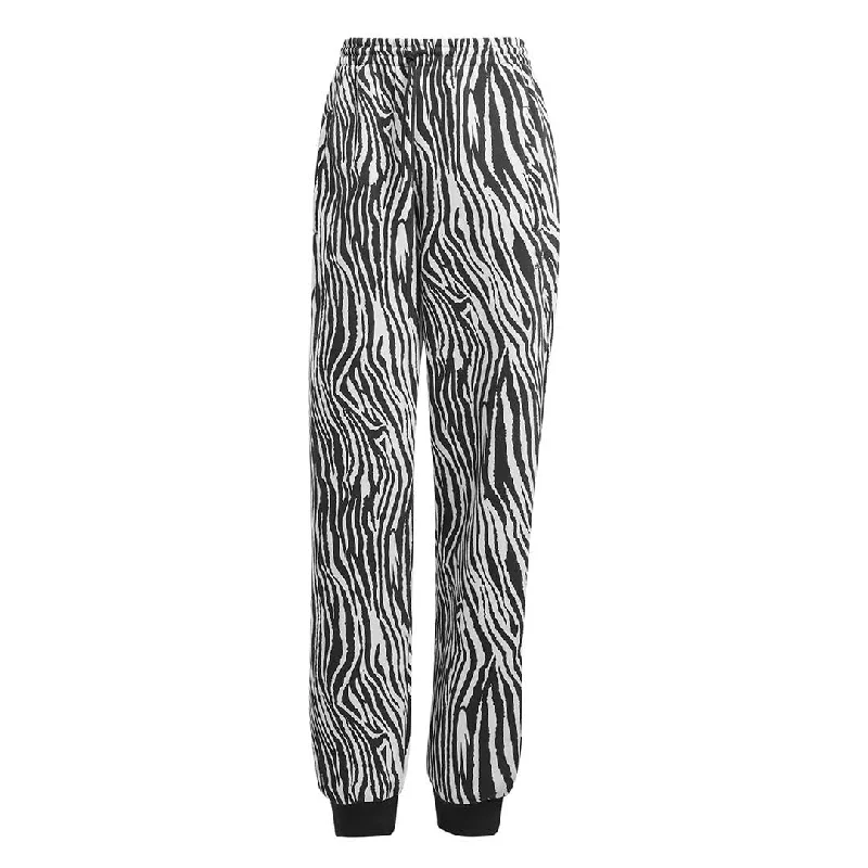 adidas - Women's Allover Zebra Animal Print Essential Jogger (IJ7777)