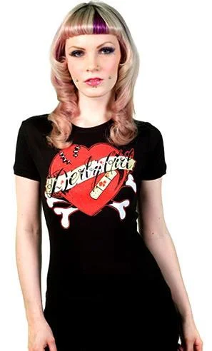 Sourpuss Bruised Heart - Short Sleeve Tee