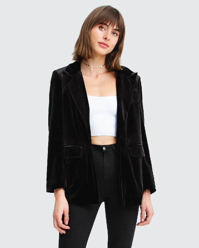 Eternity Velvet Blazer Modern Tailored Blazer