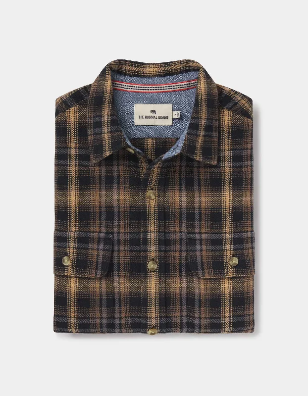 Mountain Overshirt in Woodland Plaid