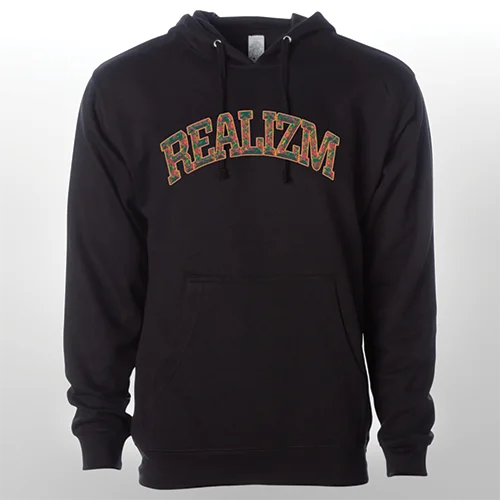 Varsity REALIZM Hoodie Warm Hoodie Sweatshirt