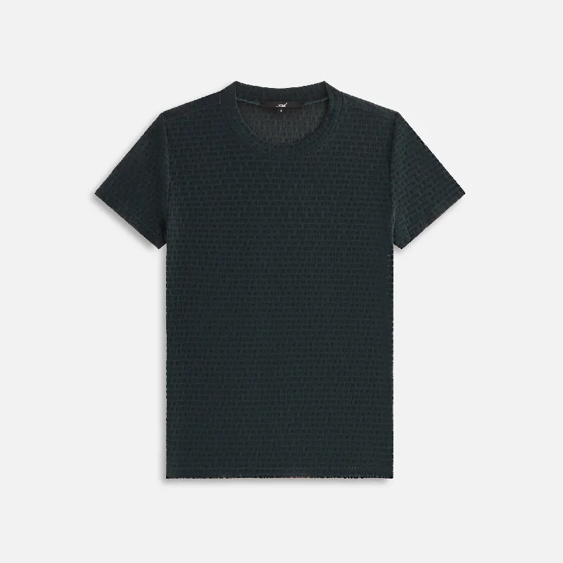 Kith Women Mulberry IV Monogram Mesh Tee - Stadium Thermal insulation sweaters