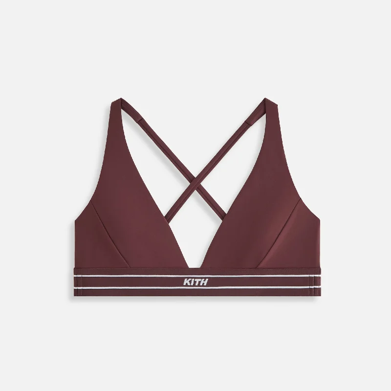 Kith Women Cay Plunge Active Bra - Rave Anti-pilling sweaters