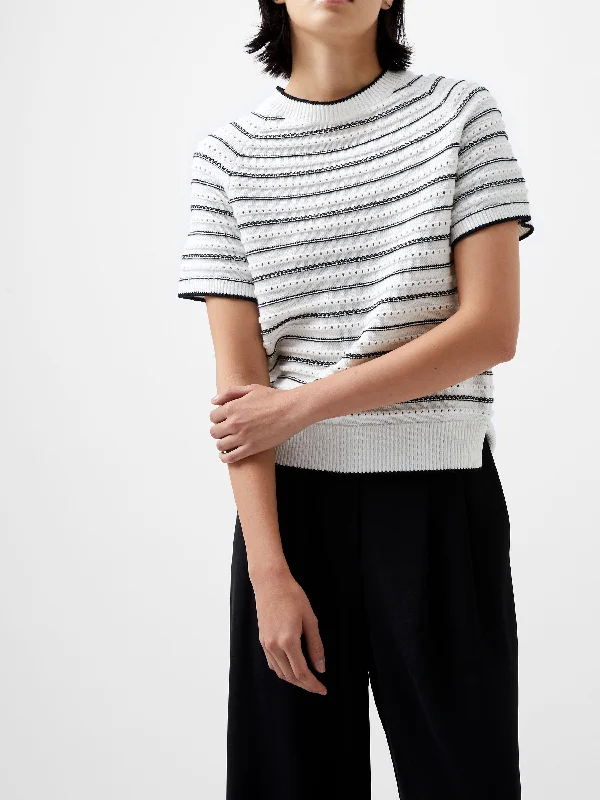 Oskie Short Sleeve Sweater Lightweight sweaters for spring