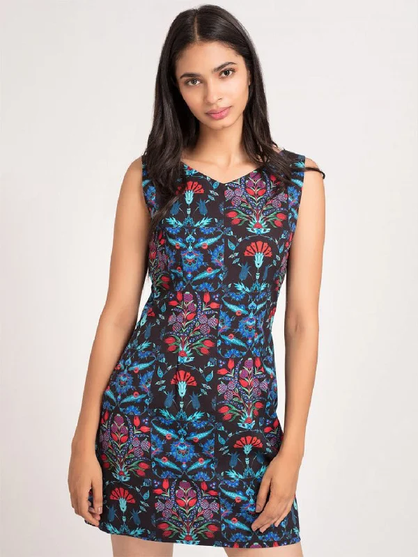 Iznik Sheath Dress Luxury mini dresses