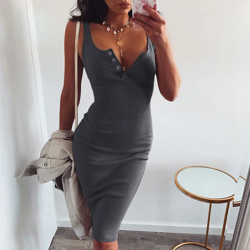 Gisella Knit Midi Dress - Dark Olive Boohoo midi dresses