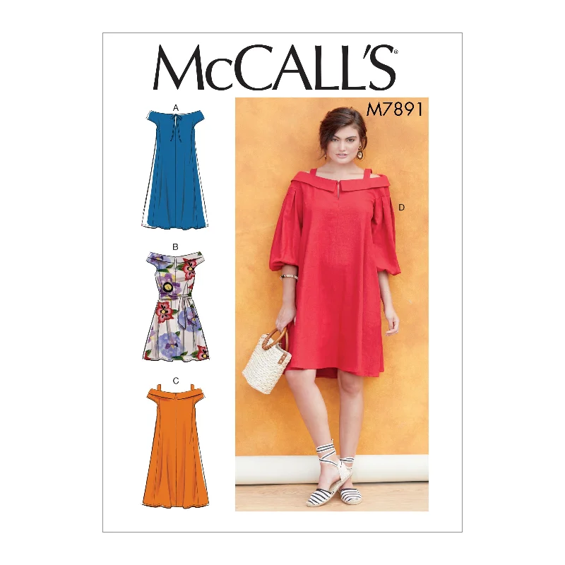 CLEARANCE • McCall's Pattern MISSES' DRESSES 7891 PrettyLittleThing floral dresses