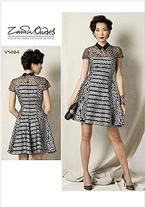 CLEARANCE • VOGUE PATTERN MISSES'/MISSES' PETITE DRESS Edgy floral dresses