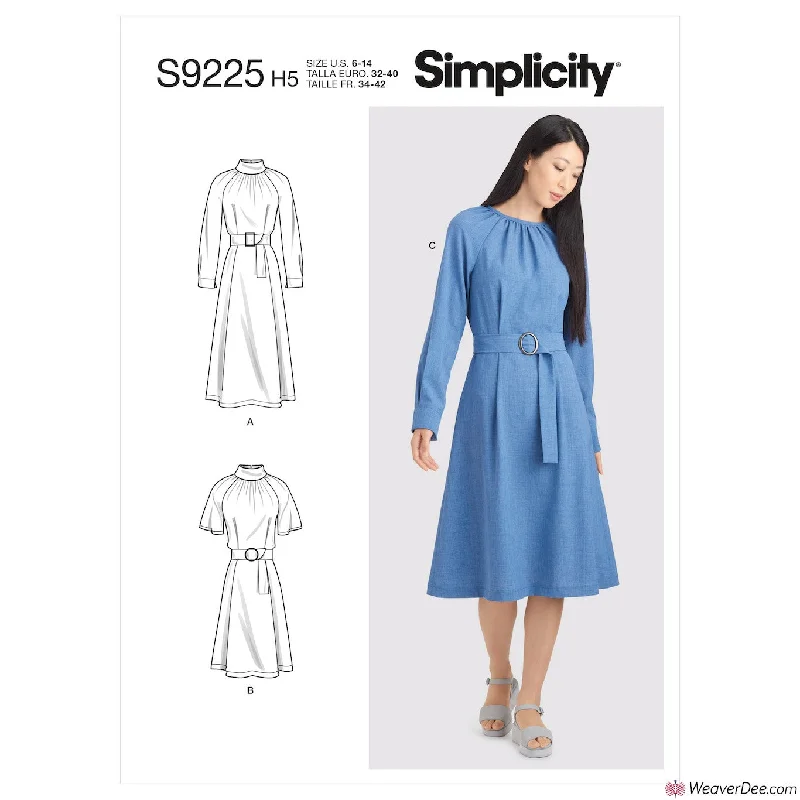 Simplicity Pattern S9225 Misses' Dresses Versatile floral dresses for all occasions