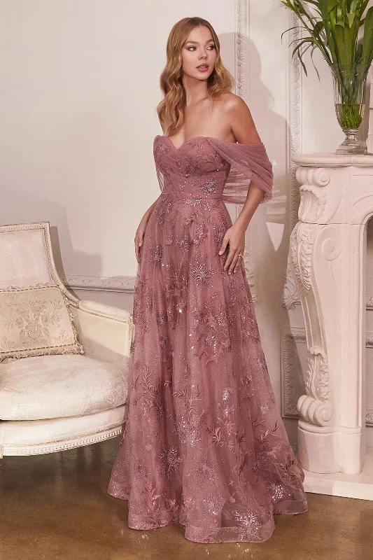 **Cinderella Divine OC008: Enchanting Off-the-Shoulder Gown for Timeless Elegance** Vacation unclassified dresses