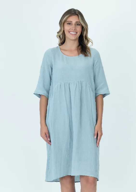 Linen Wash Dress Halter unclassified dresses