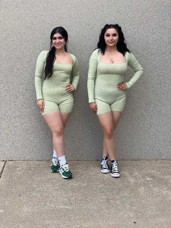 pistachio jumpsuit Minimalist unclassified dresses