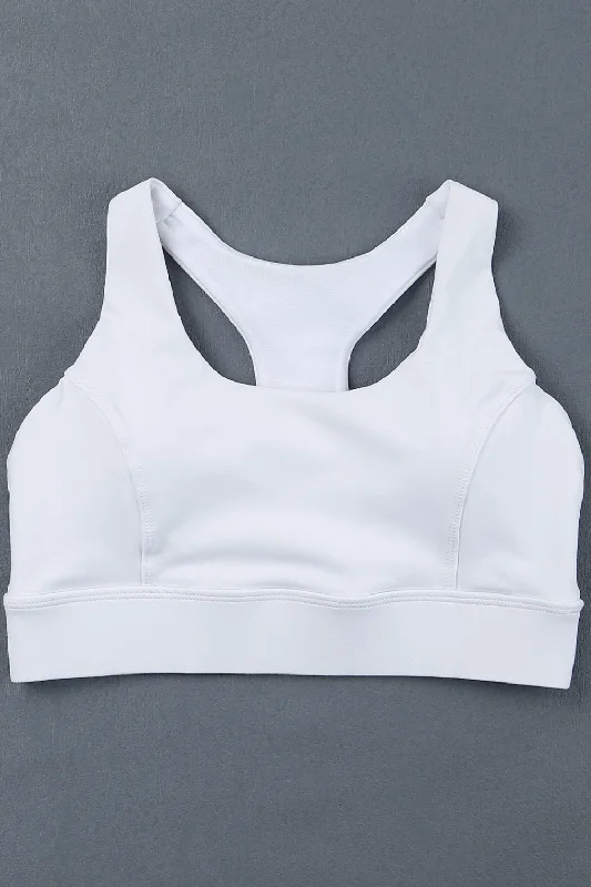 Racerback Push Up Sports Bra One-shoulder unclassified dresses