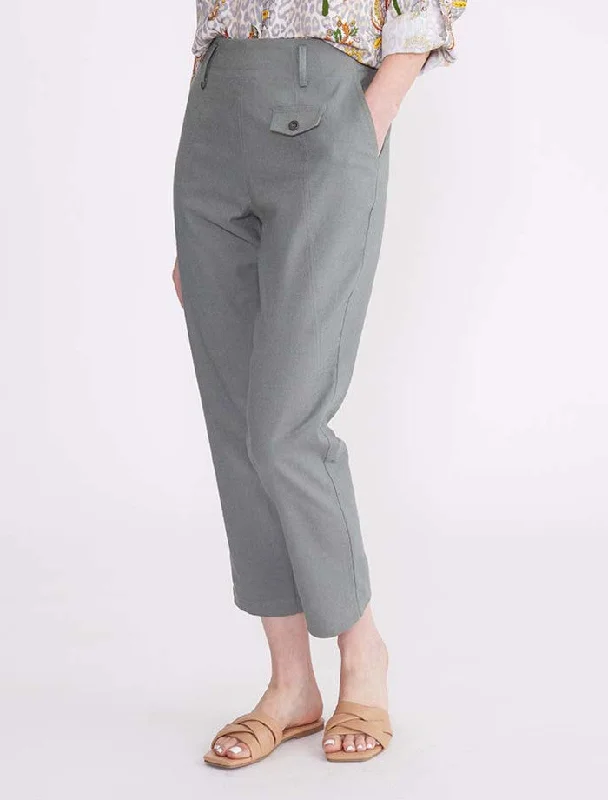 Stretch Linen Pant Spring unclassified dresses