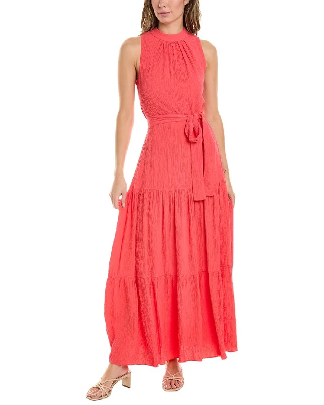 Anne Klein Tiered Maxi Dress High-Waist Maxi Skirt