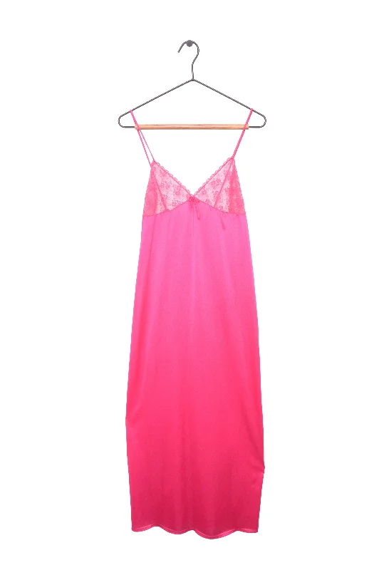 Sheer Panel Maxi Slip Dress Vintage Maxi Skirt