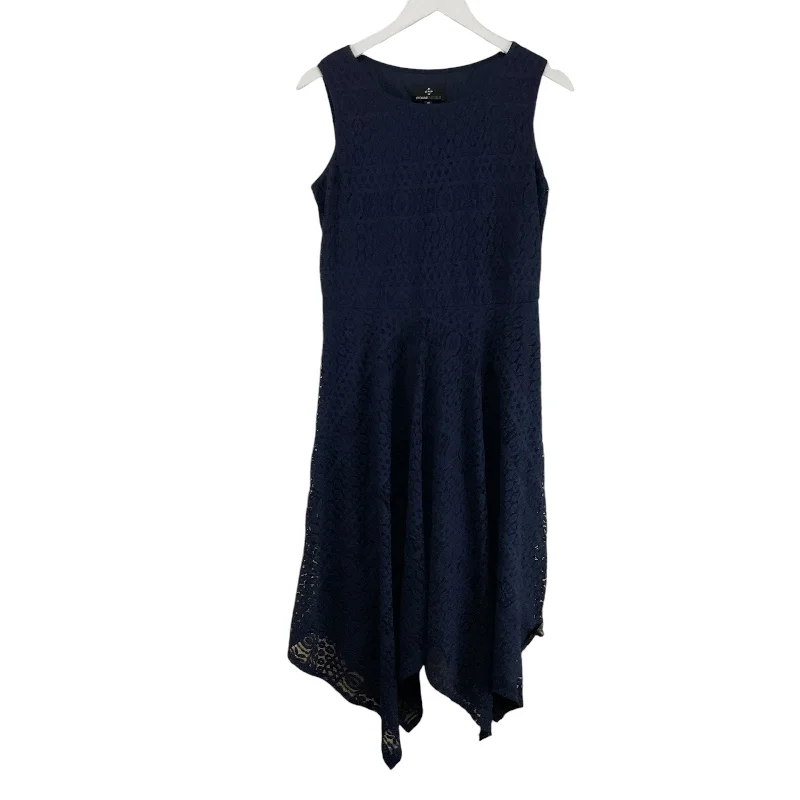 Dress Casual Midi By Ronnie Nicole In Navy, Size: M Tulle Midi Skirt